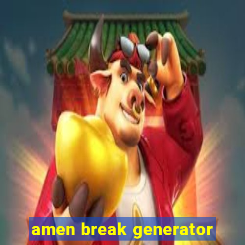 amen break generator